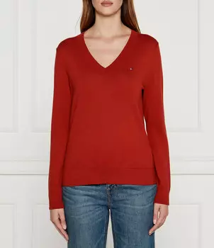 Свитер Tommy Hilfiger Regular Fit, красный