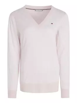 Свитер Tommy Hilfiger, розовый