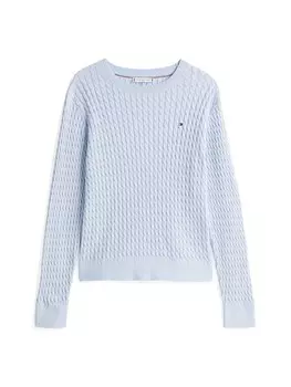Свитер TOMMY HILFIGER, светло-синий