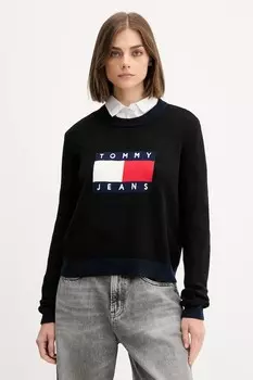 Свитер Tommy Jeans, черный