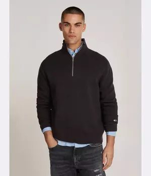 Свитер Tommy Jeans Regular Fit, черный