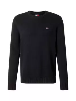 Свитер Tommy Jeans Sweater ESSENTIALS, черный