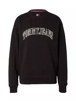 Свитер Tommy Jeans Sweatshirt, черный