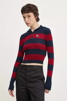 Свитер Tommy Jeans, темно-синий