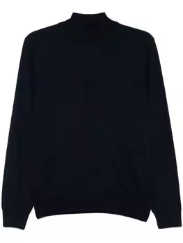 Свитер тонкой вязки Corneliani, синий