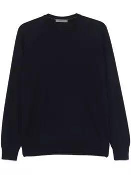 Свитер тонкой вязки Corneliani, синий