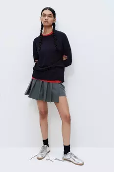 Свитер тонкой вязки H&M, синий