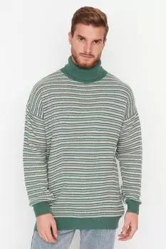 Свитер TRENDYOL MAN, мятный