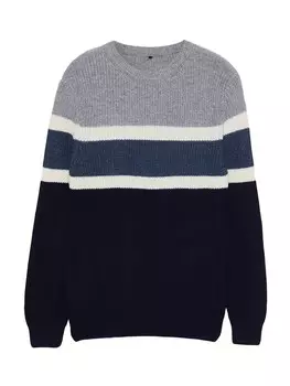 Свитер Trendyol Sweater, цвет navy/sapphire/mottled grey