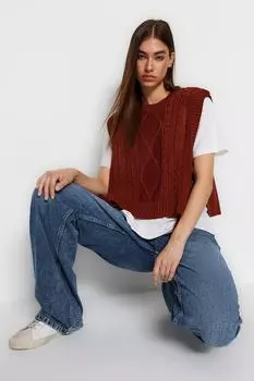 Свитер TRENDYOLMLLA, красный