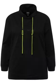 Свитер Ulla Popken Sweatshirt, черный