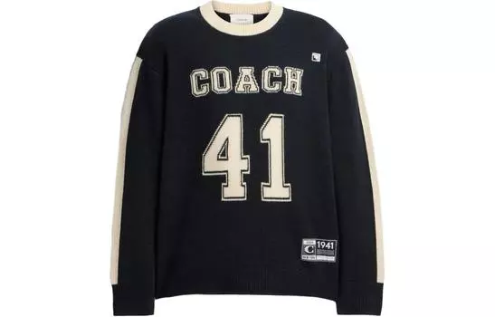 Свитер унисекс COACH, цвет Black