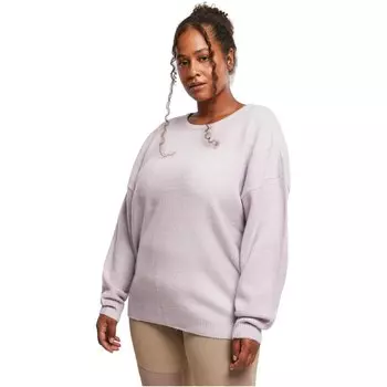 Свитер Urban Classics Chunky Fluffy O Neck, синий