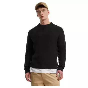 Свитер Urban Classics Rib Basic, черный