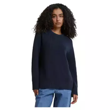 Свитер Urban Classics Rib Knit, синий