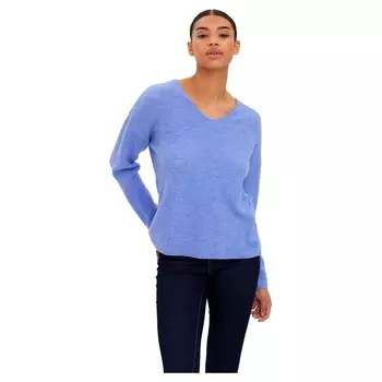 Свитер Vero Moda Crewlefile V Neck, синий