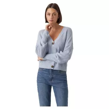 Свитер Vero Moda Lea V Neck, синий