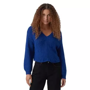 Свитер Vero Moda Maybe V Neck, синий