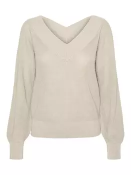 Свитер Vero Moda NEW LEXSUN, бежевый