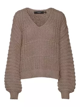 Свитер Vero Moda Smilla, коричневый