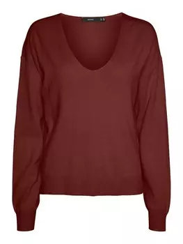 Свитер VERO MODA Sweater VMBREEZE, цвет Auburn