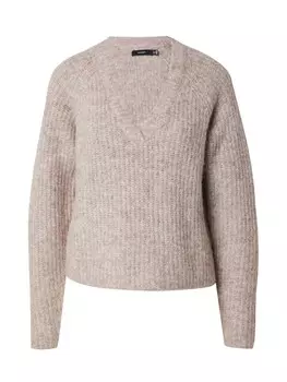 Свитер VERO MODA VMAwsome, темно-бежевый