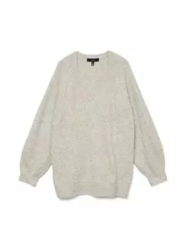 Свитер VERO MODA VMLeaf, светло-серый