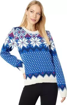 Свитер Вилья Dale of Norway, цвет Ultramarine/Off-White/Raspberry