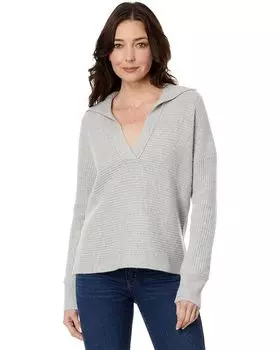 Свитер Vineyard Vines Textured Rib Polo Sweater, серый