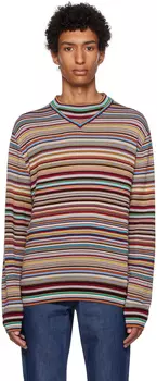 Свитер в разноцветную полоску Paul Smith