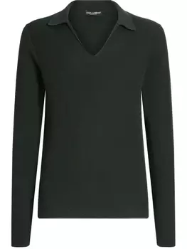Свитер в рубчик Dolce & Gabbana, зеленый