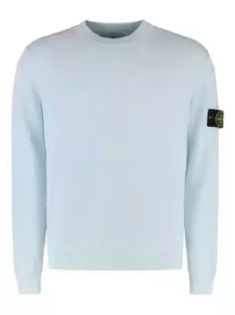 Свитер в рубчик Stone Island, синий