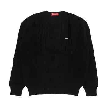 Свитер в рубчик Supreme Small Box, цвет Черный