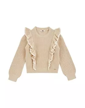 Свитер WE Fashion, темно-бежевый