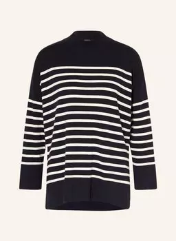 Свитер WEEKEND MaxMara MEANDRO mit Seide, темно-синий
