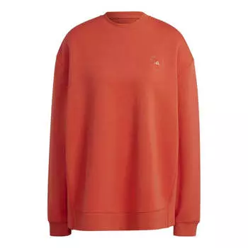 Свитер (WMNS) Adidas By Stella Mccartney Sweatshirt 'Orange', оранжевый