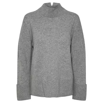 Свитер Yas Emilie High Neck, серый