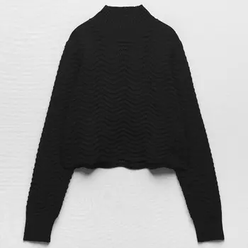 Свитер Zara Chenille, черный
