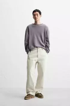 Свитер ZARA, цвет Light mauve