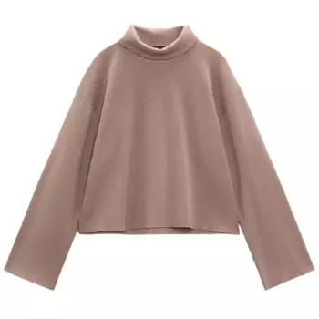 Свитер Zara Soft, коричневый