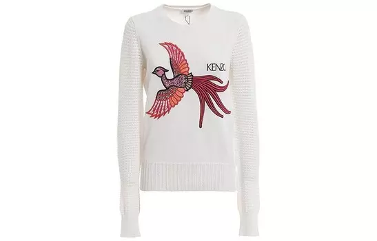 Свитер женский Kenzo, белый