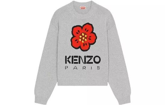 Свитер женский Kenzo Boke Flower, серый