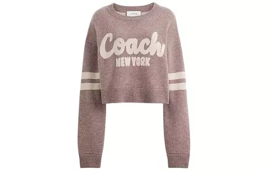 Свитер женский розовый Coach