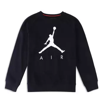Свитера jumpman флисовая толстовка с круглым вырезом Air Jordan, черный