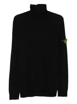 Свитеры Stone Island черные, черный