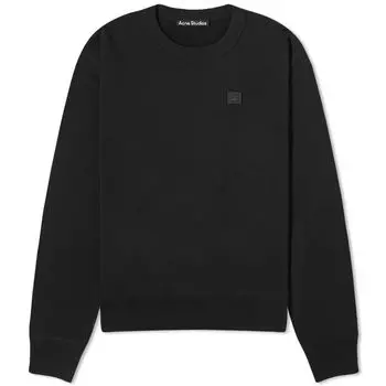 Свитшот Acne Studios Fairah Face, черный