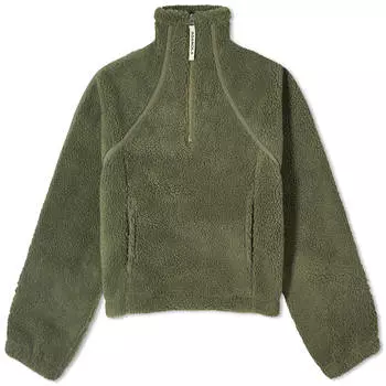 Свитшот Adanola Quarter Zip Fleece, хаки