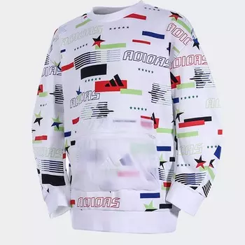 Свитшот Adidas, белый/мультиколор