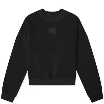 Свитшот Alexander Wang Essential Crew, черный