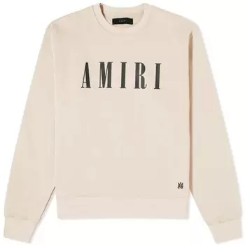 Свитшот Amiri Core Logo Crew, бежевый
